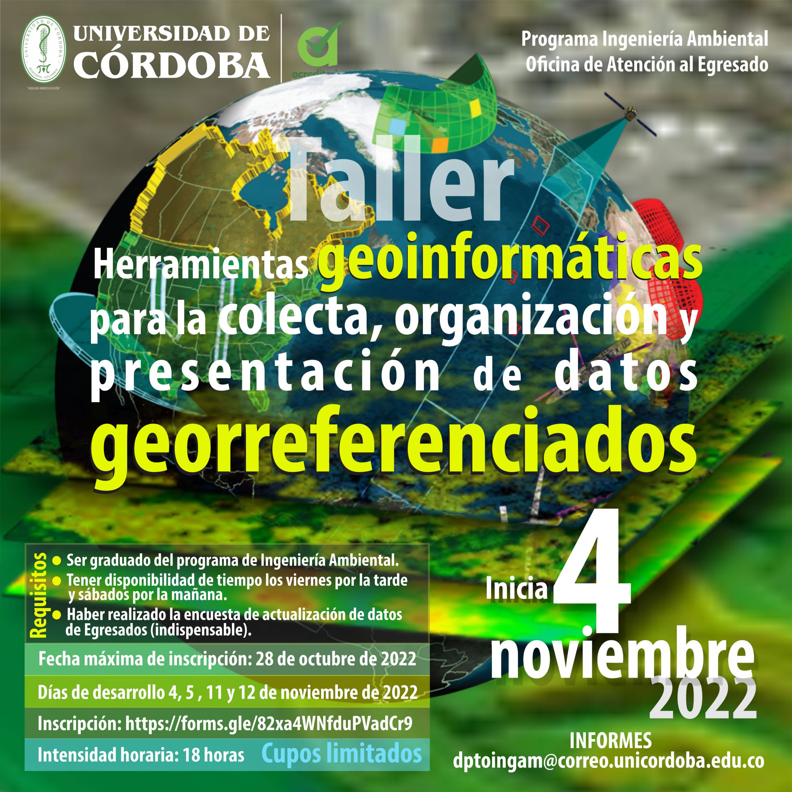 Graduados TALLER HERRAMIENTAS GEOINFORMÁTICAS