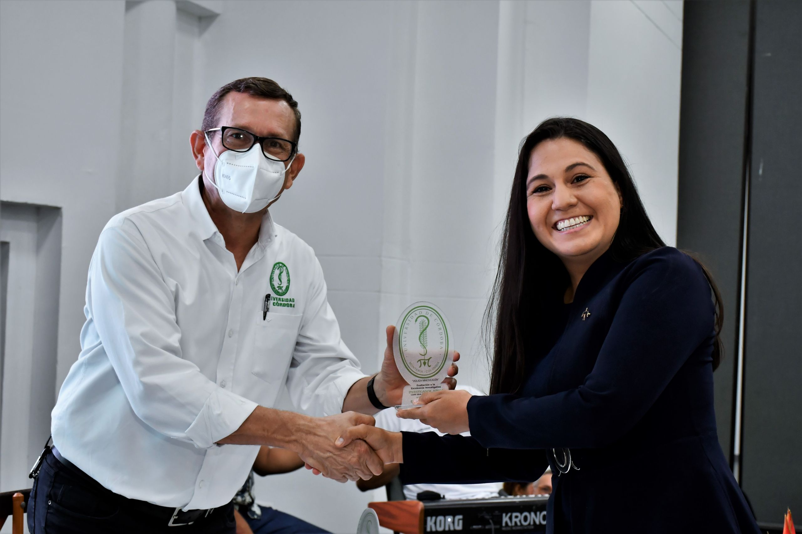 Exaltación docentes investigadores de Unicórdoba