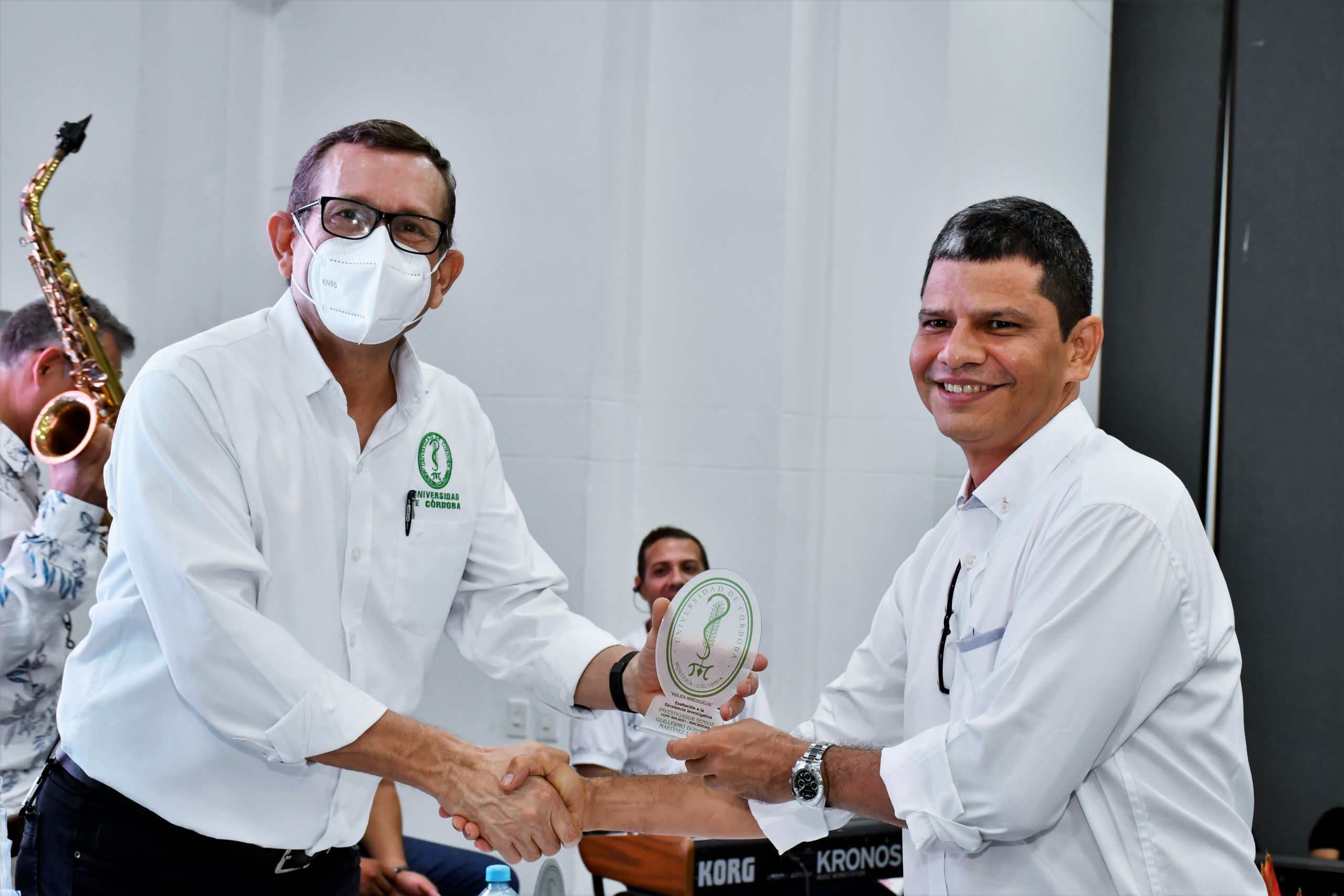 Exaltación docentes investigadores de Unicórdoba