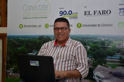 Rafael José Caballero Pereira, productor de Unicórdoba Estéreo.