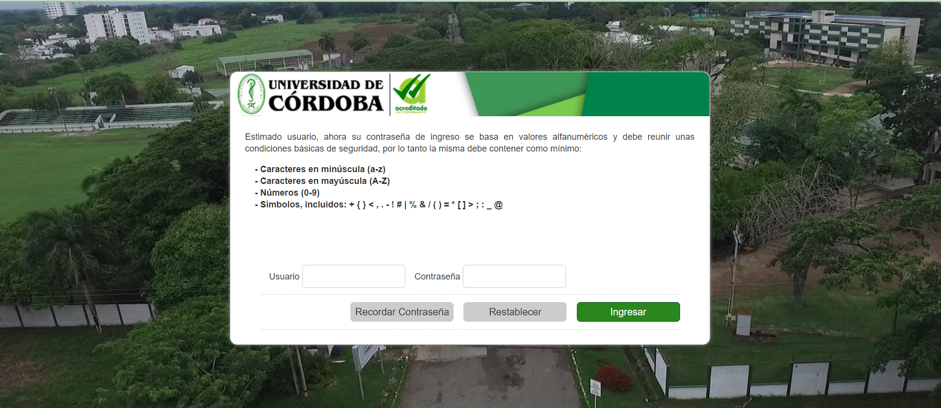 Para ingresar a Academusoft hacer clic sobre la imagen