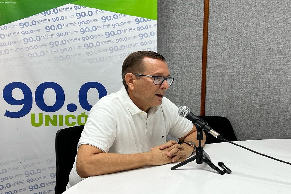 Dr. Nicolás Martínez Humánez, decano de la facultad de Medicinas Veterinaria y Zootecnia, MVZ.