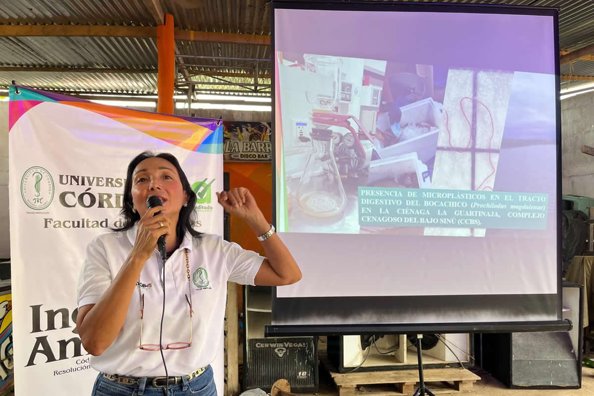 Los resultados del proyecto de investigación liderado por docentes del programa de Ingeniería Ambiental con apoyo de profesores del programa de Acuicultura, fueron socializados con comunidades de San Sebastián, Lorica; y los municipios de Momil y Purísima.