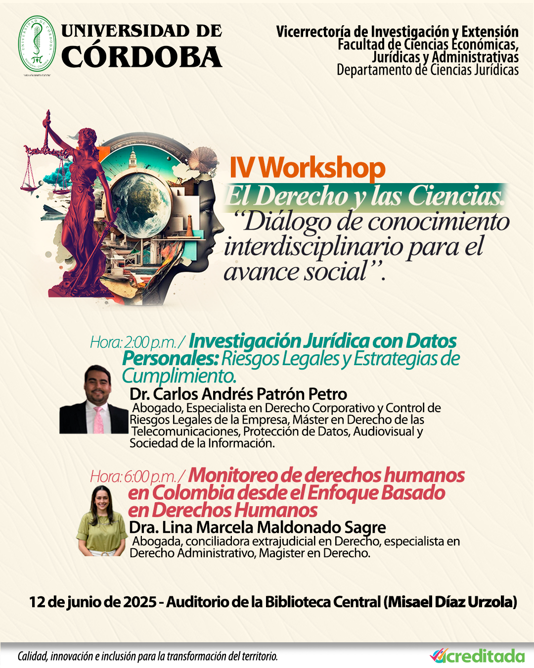 IV Workshop Ponentes