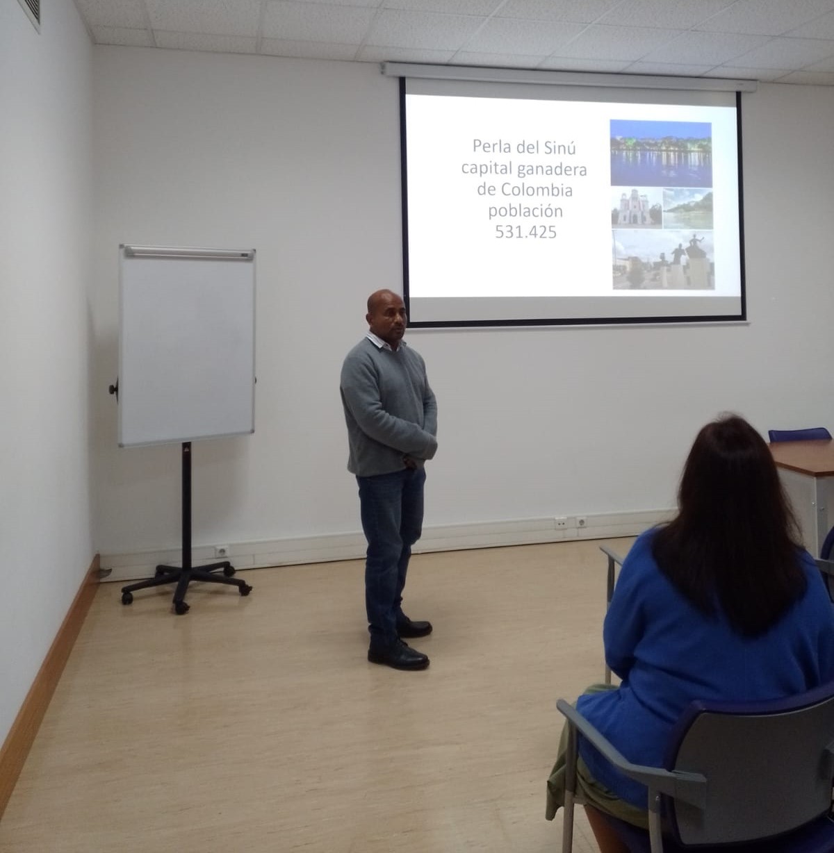 El profesor Llerena representó a Unicórdoba en este evento mundial, gracias al apoyo del Icetex.