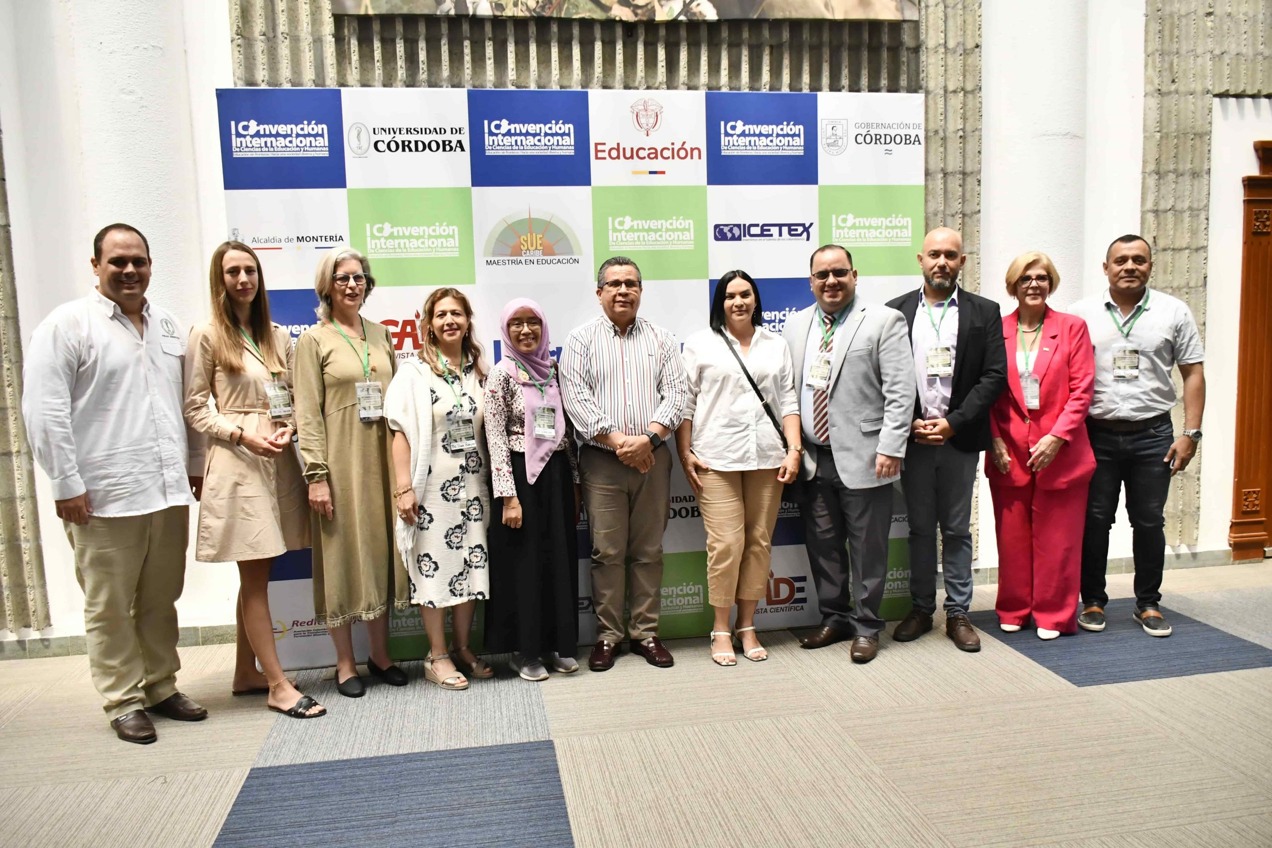 Conferencistas internacionales de la Primera Convención Internacional de Ciencias de la Educación y Humanas recalcaron la calidad académica y el compromiso de la Universidad de Córdoba con la inclusión y la transformación social.