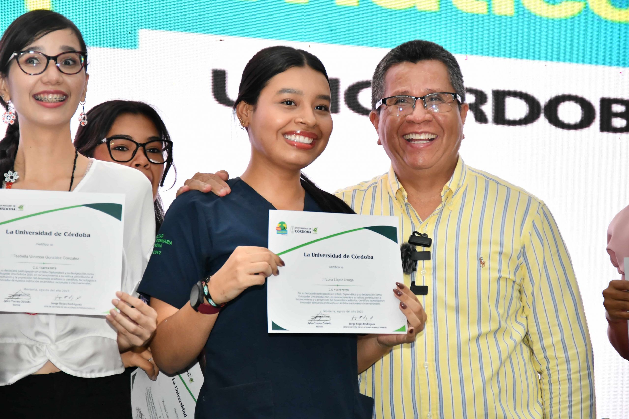 El Reto Diplomático de Unicórdoba hace historia: diez estudiantes viajarán al mundo como Embajadores Globales