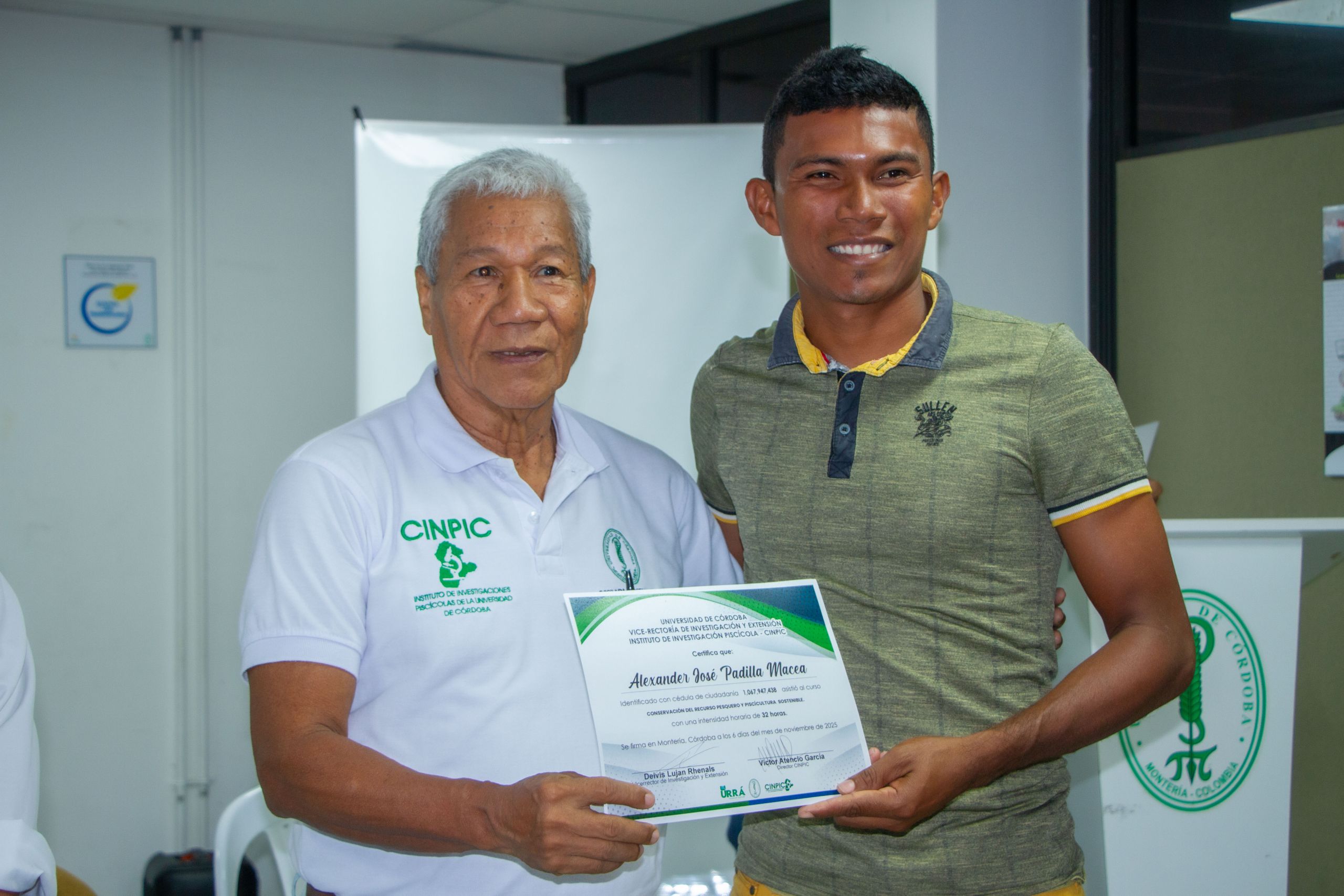 Comunidades ribereñas han participado en los cursos de extensión de la Universidad de Córdoba, orientados a la conservación del recurso pesquero, el emprendimiento y el fortalecimiento de la seguridad alimentaria.