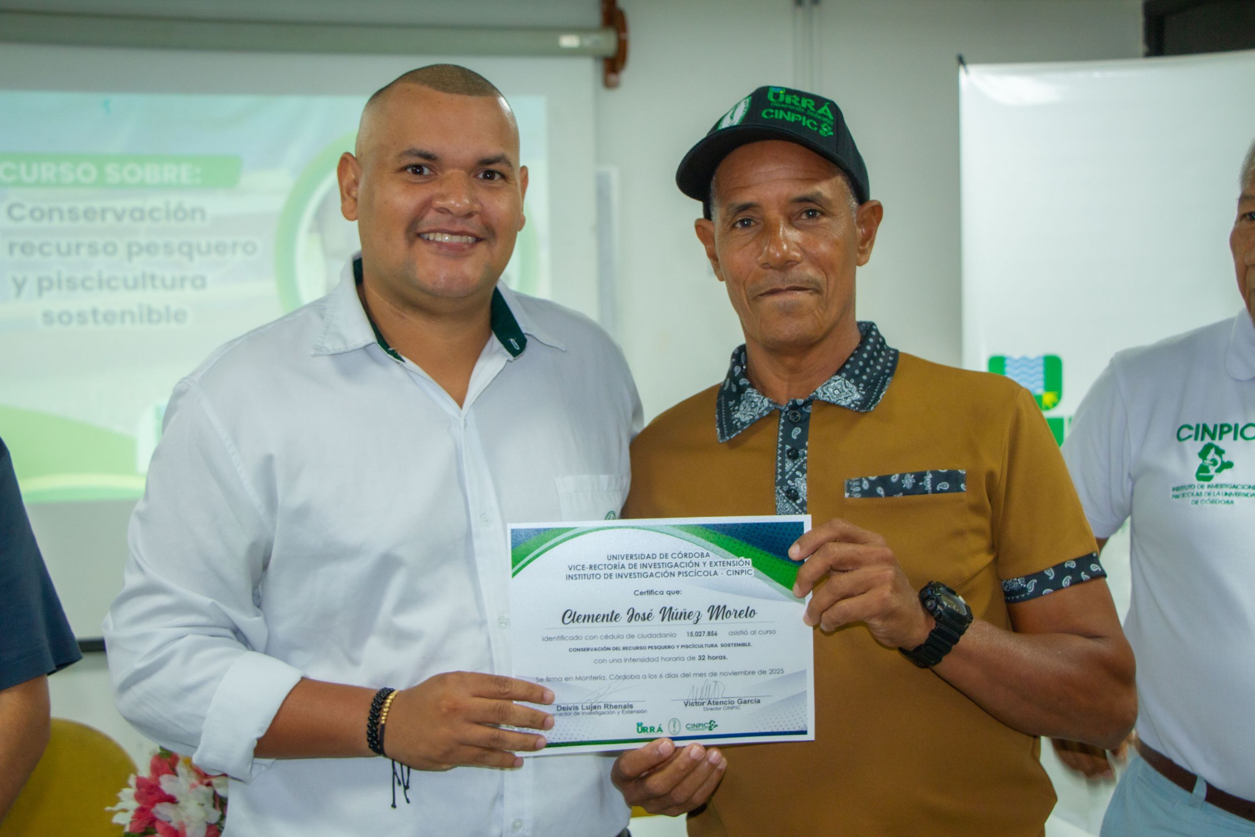 Comunidades ribereñas han participado en los cursos de extensión de la Universidad de Córdoba, orientados a la conservación del recurso pesquero, el emprendimiento y el fortalecimiento de la seguridad alimentaria.