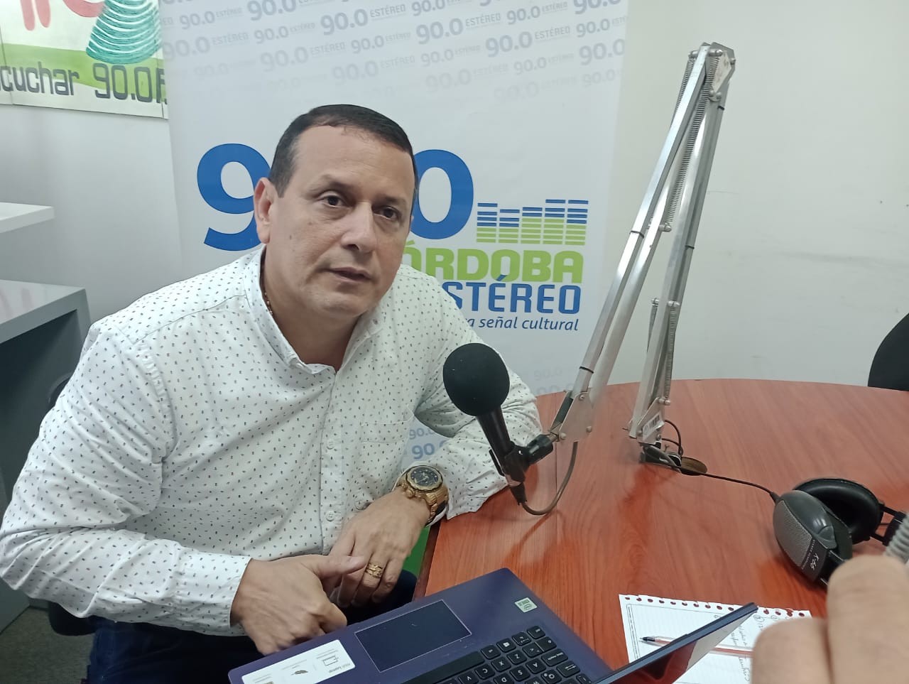 Dr. Giovanni Argel Fuentes, decano Facultad de Ciencias Económicas, Jurídicas y Administrativas de Unicórdoba.