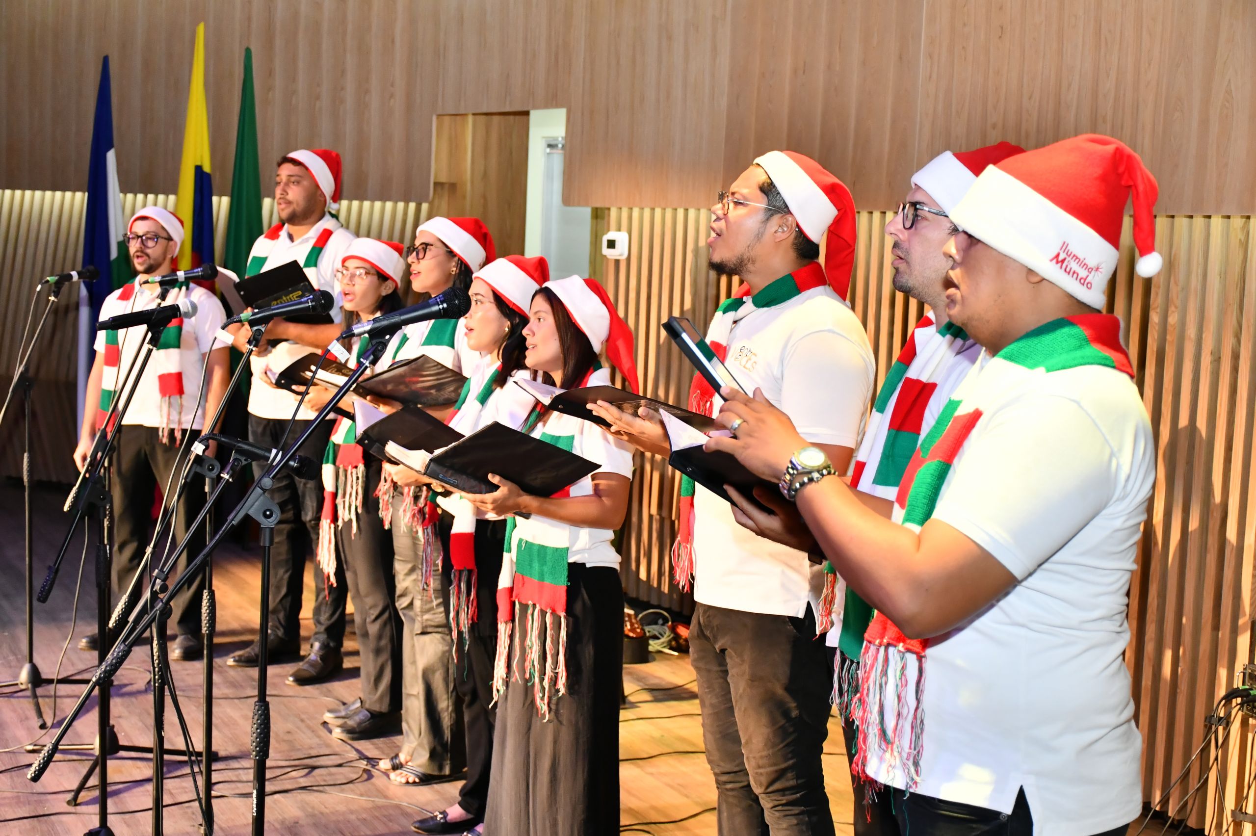 El auditorio cultural de Unicórdoba fue el escenario del encuentro anual de corales, Un Río de Encanto.