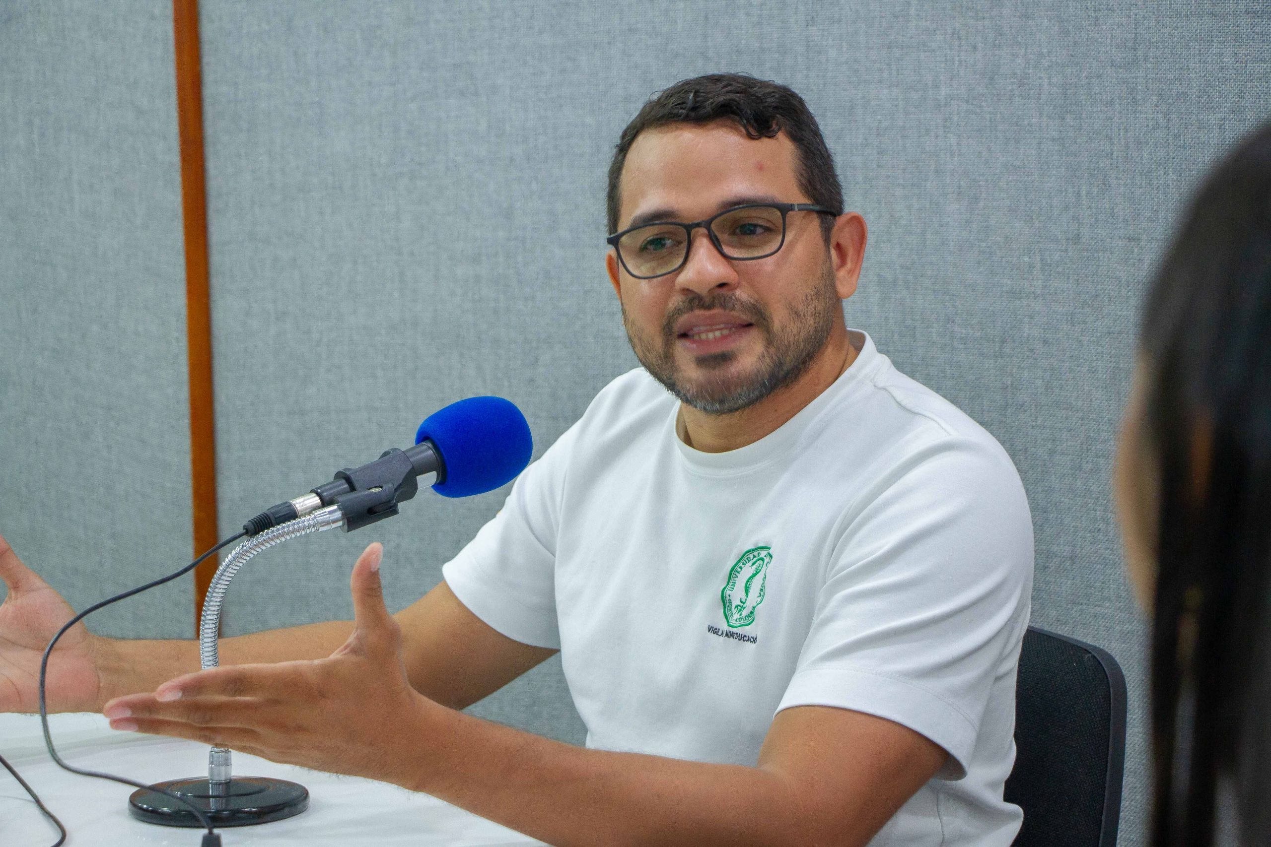 Profesor Bernardo Acuña Ayaso, adscrito al programa de Geografía, Facultad de Ciencias Básicas, en Unicórdoba.