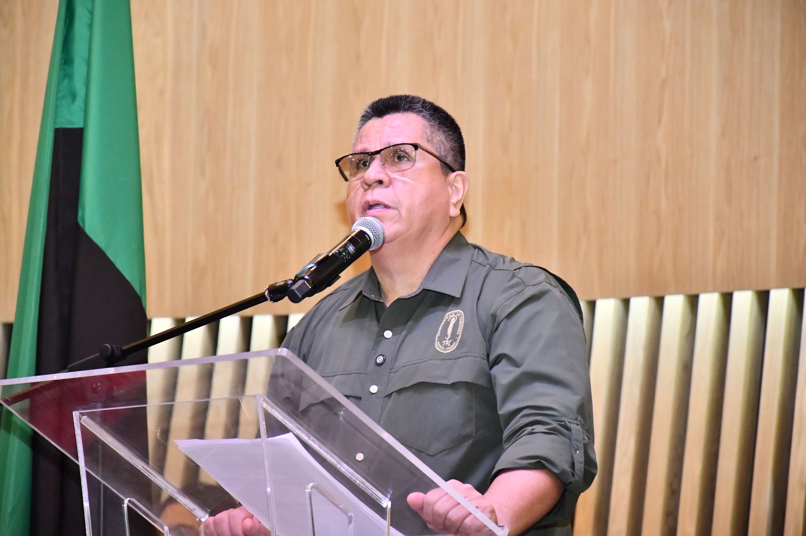 Líderes comunitarios, representantes del Minambiente, el Fondo para la Vida y la Biodiversidad, así como directivos y docentes de la Universidad de Córdoba se reunieron en el Auditorio Cultural para socializar el convenio que impulsará la gobernanza del agua en la ecorregión de La Mojana.