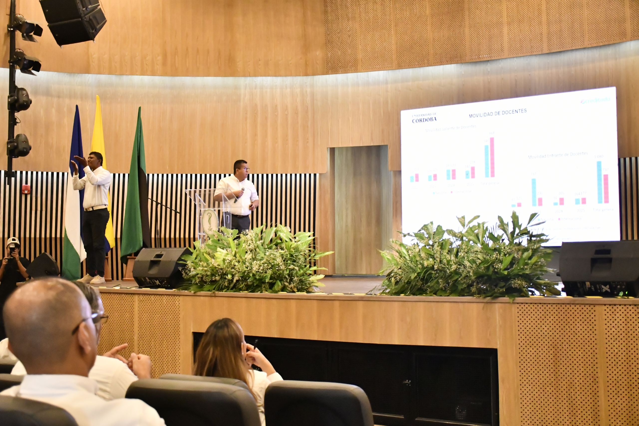 La Audiencia Pública de Rendición de Cuentas, presidida por el rector, profesor Jairo Torres Oviedo, se cumplió durante la mañana de este 26 de marzo, desde el auditorio Cultural de la alma mater.