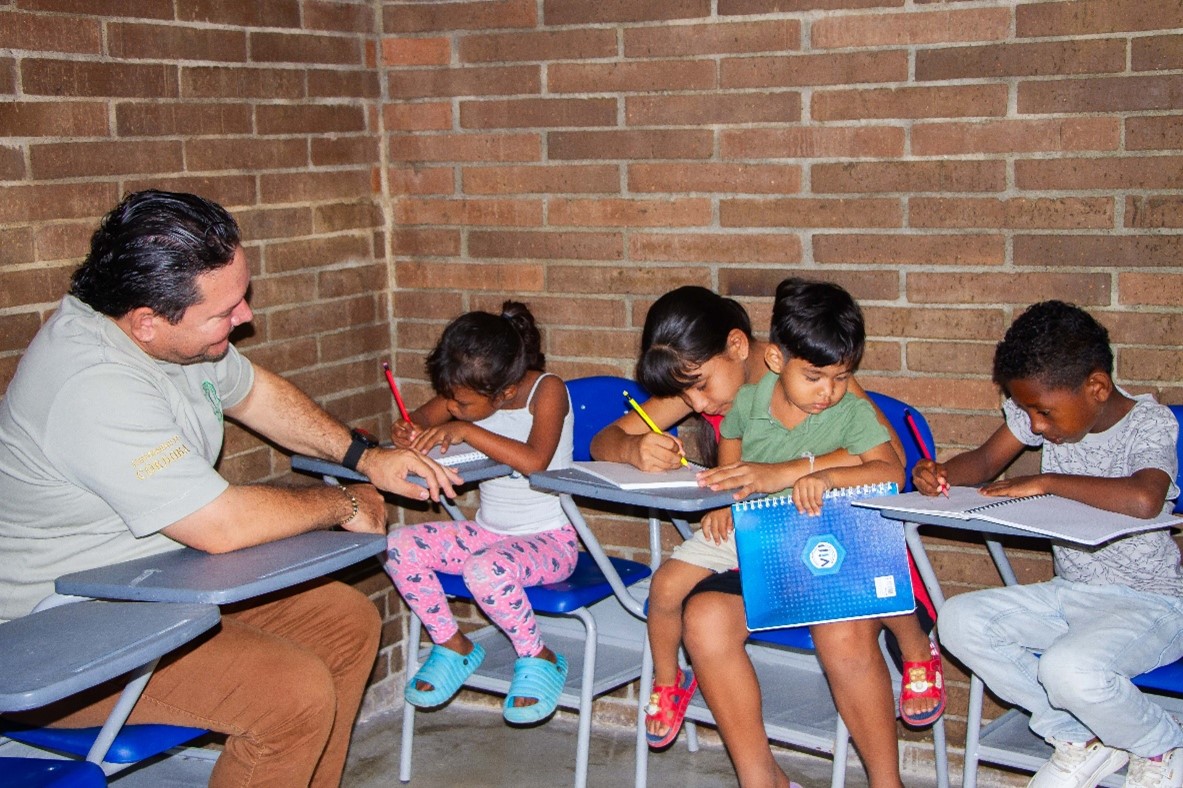El proceso iniciará con aproximadamente 25 niños, distribuidos en dos grupos, de acuerdo con su edad.